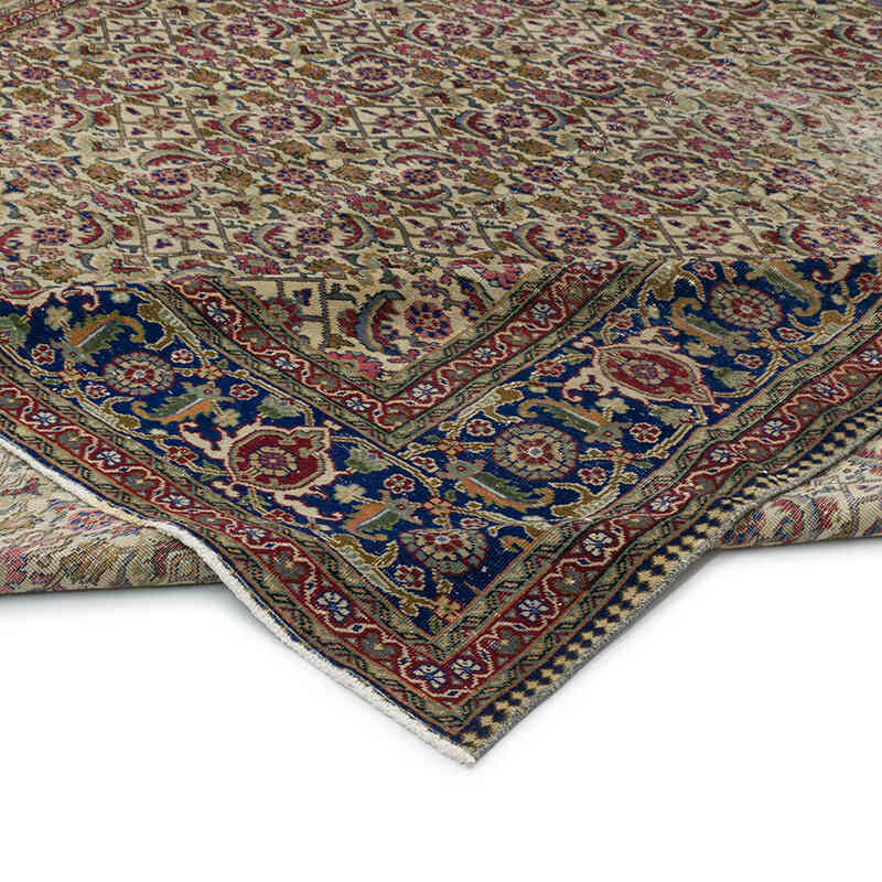 Alfombra Vintage Turca Anudada a Mano - 247 cm x 365 cm - K0080884