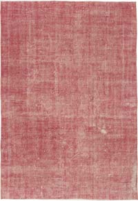 Over-dyed Vintage Hand-Knotted Turkish Rug - 5' 11" x 8' 8" (71" x 104")
