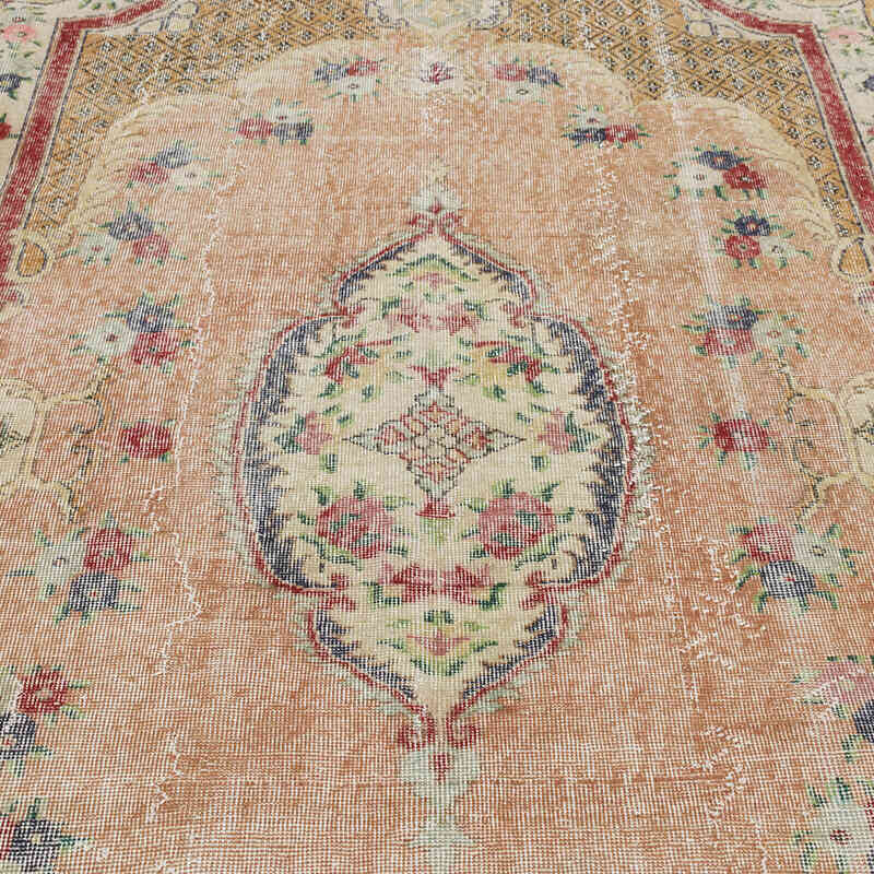 Alfombra Vintage Turca Anudada a Mano - 171 cm x 250 cm - K0080887
