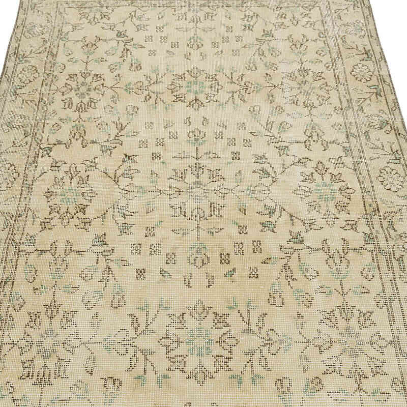 Vintage Turkish Hand-Knotted Rug - 3' 9" x 6' 6" (45" x 78") - K0080890
