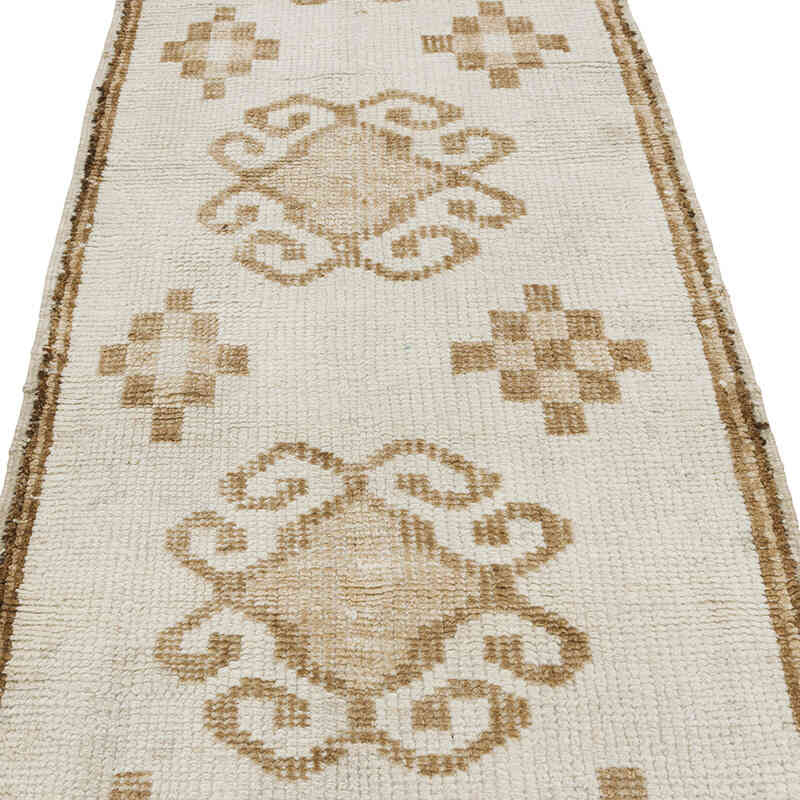 Alfombra Vintage de pasillo - 88 cm x 318 cm - K0080891