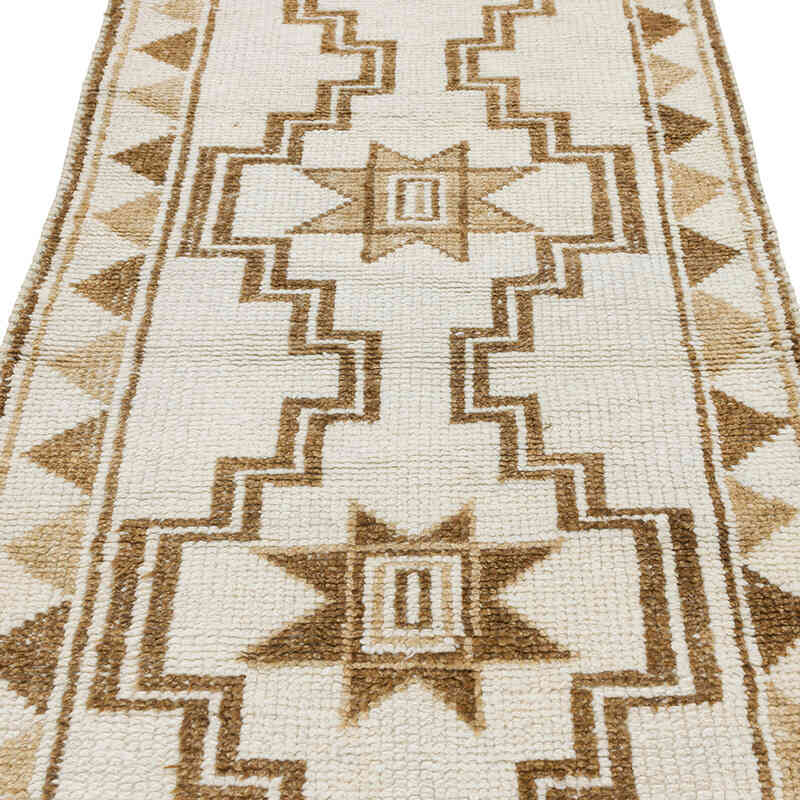 Vintage Tribal Runner Rug - 2' 11" x 10' 10" (35" x 130") - K0080897