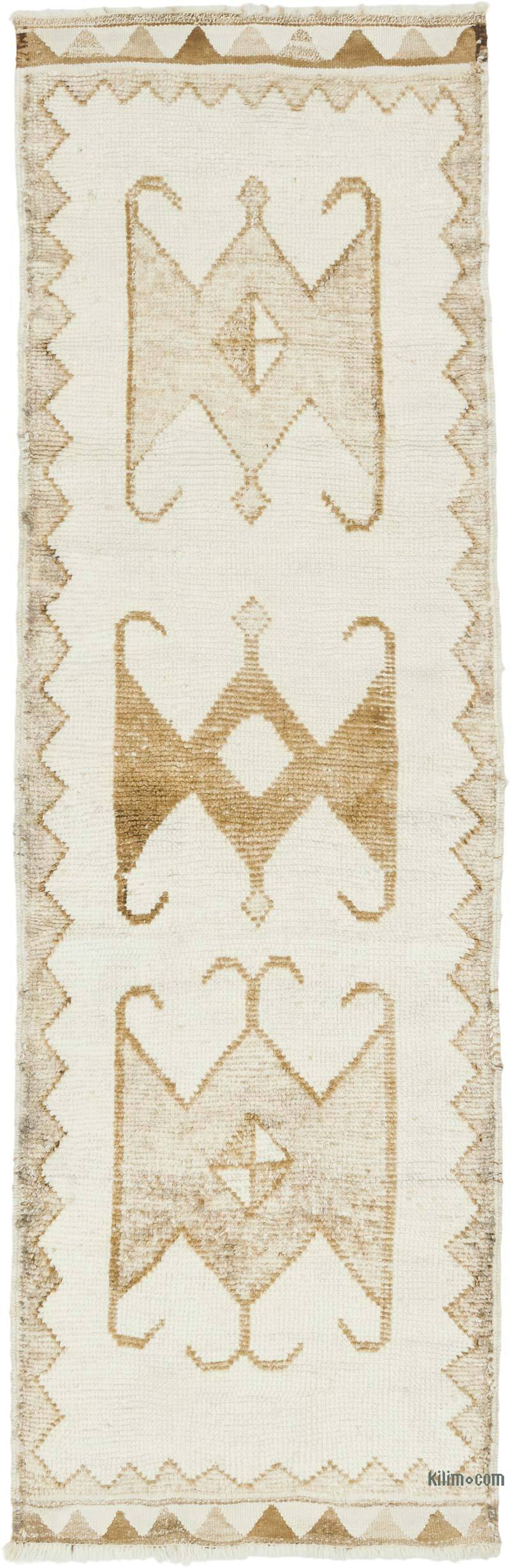 Alfombra Vintage de pasillo - 93 cm x 285 cm - K0080898