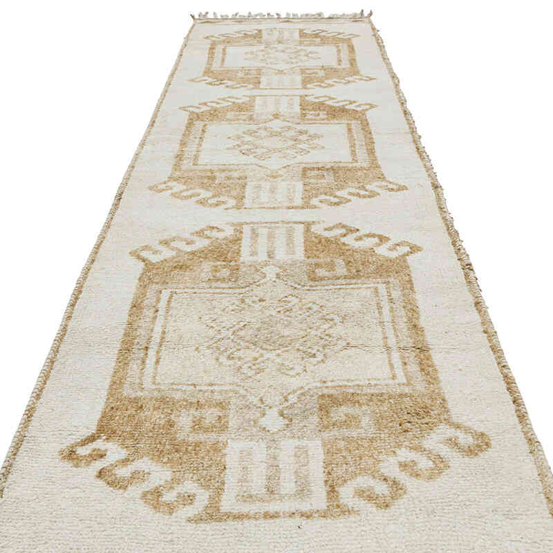 Alfombra Vintage de pasillo - 106 cm x 371 cm - K0080900