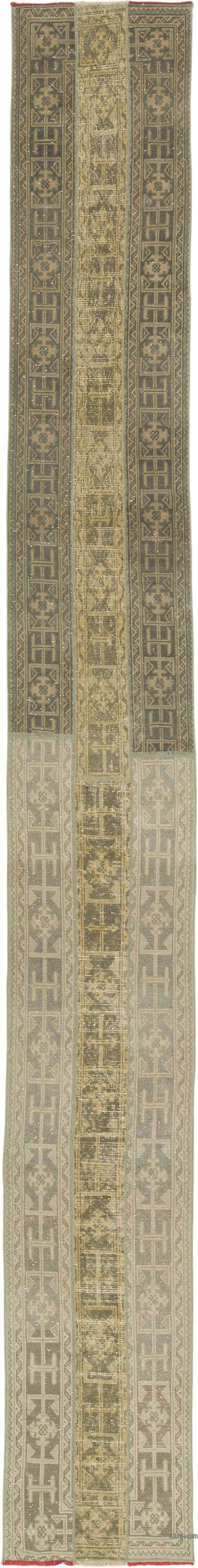 Vintage Turkish Runner Rug - 2' 5" x 19' 5" (29" x 233")