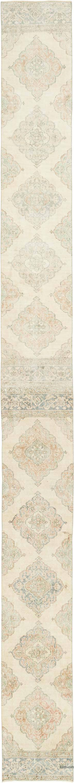 Alfombra Turca Vintage de pasillo - 71 cm x 750 cm