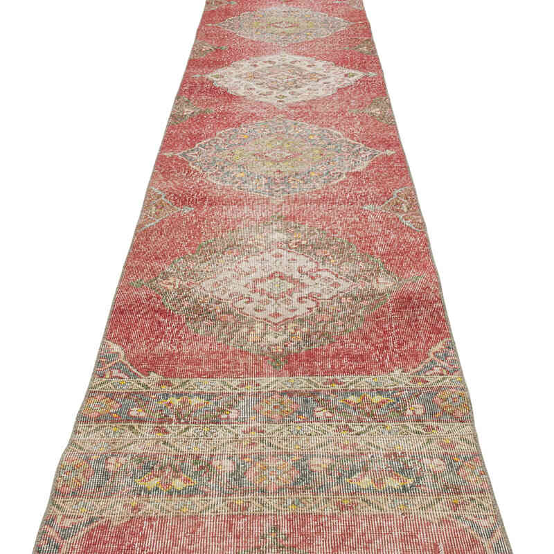 Vintage Turkish Runner Rug - 2' 4" x 25' 1" (28" x 301") - K0080907