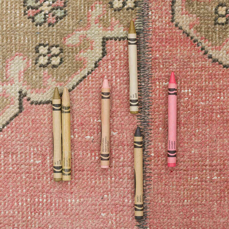 Alfombra Turca Vintage de pasillo - 64 cm x 775 cm - K0080910