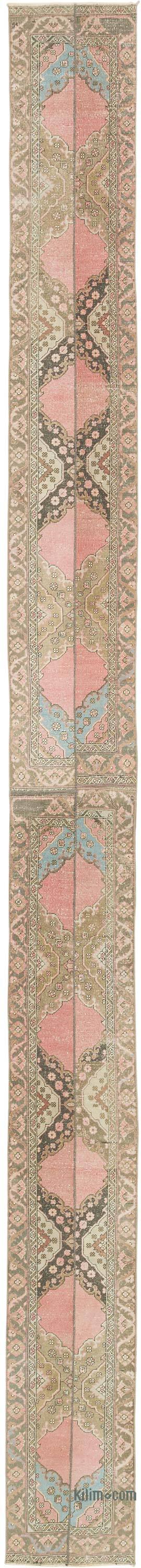 Alfombra Turca Vintage de pasillo - 64 cm x 775 cm - K0080910
