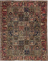 Vintage Hand-Knotted Oriental Rug - 9' 10" x 12' 2" (118" x 146")