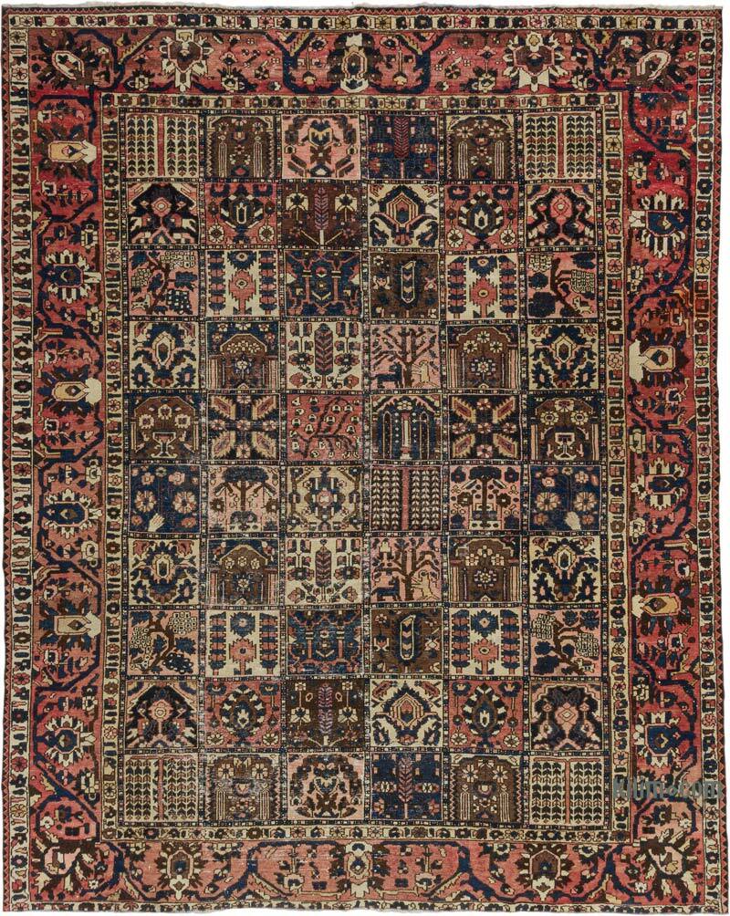 El Dokuma Vintage Halı - 300 cm x 371 cm - K0080913
