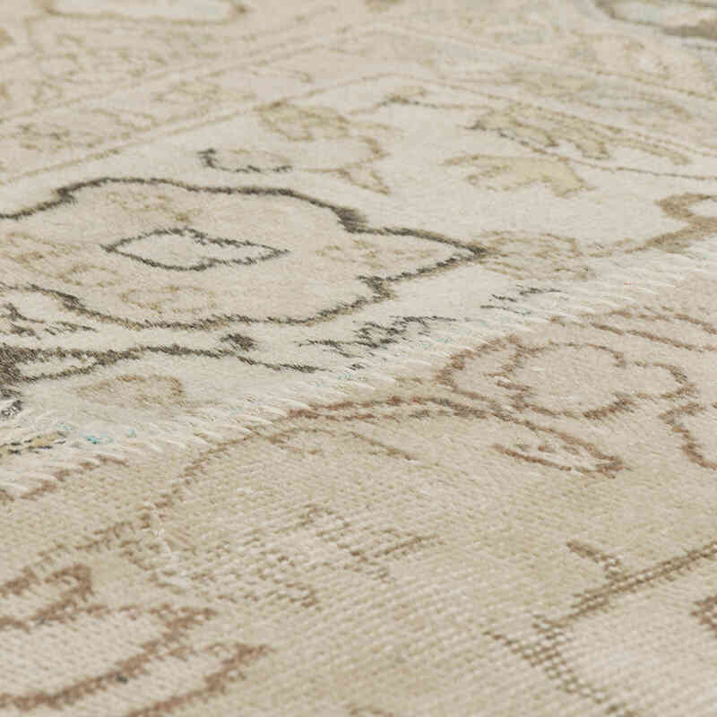 Patchwork Hand-Knotted Turkish Rug - 2' 11" x 15' 5" (35" x 185") - K0080922