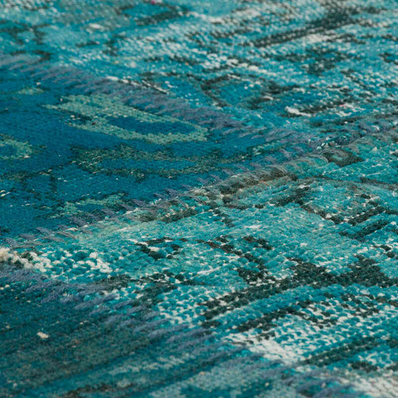 Patchwork Hand-Knotted Turkish Rug - 5' 11" x 8' 3" (71" x 99") - K0080923