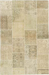 Patchwork El Dokuma Hali - 200 cm x 300 cm