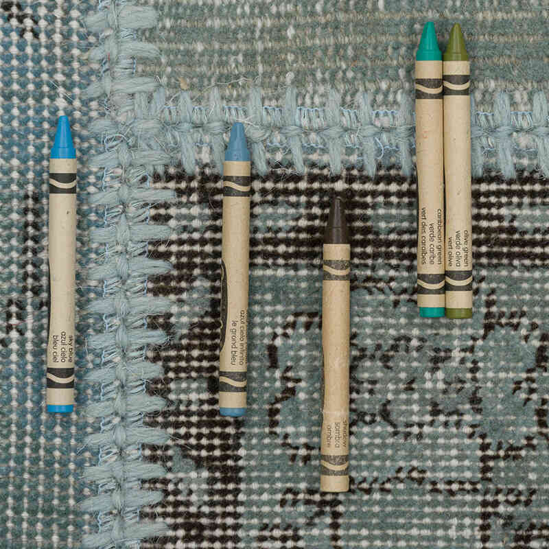Alfombra Turca de Retazos - 170 cm x 241 cm - K0080928