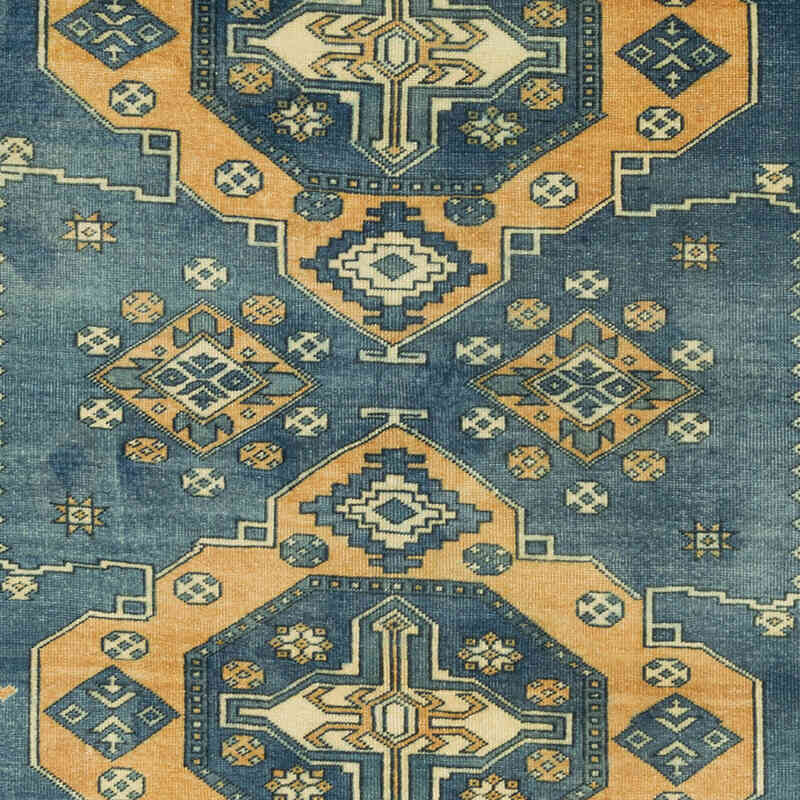 Alfombra Vintage Turca Anudada a Mano - 137 cm x 180 cm - K0080929