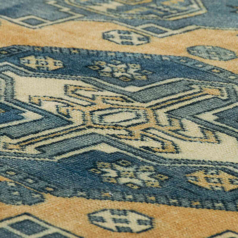 Alfombra Vintage Turca Anudada a Mano - 137 cm x 180 cm - K0080929