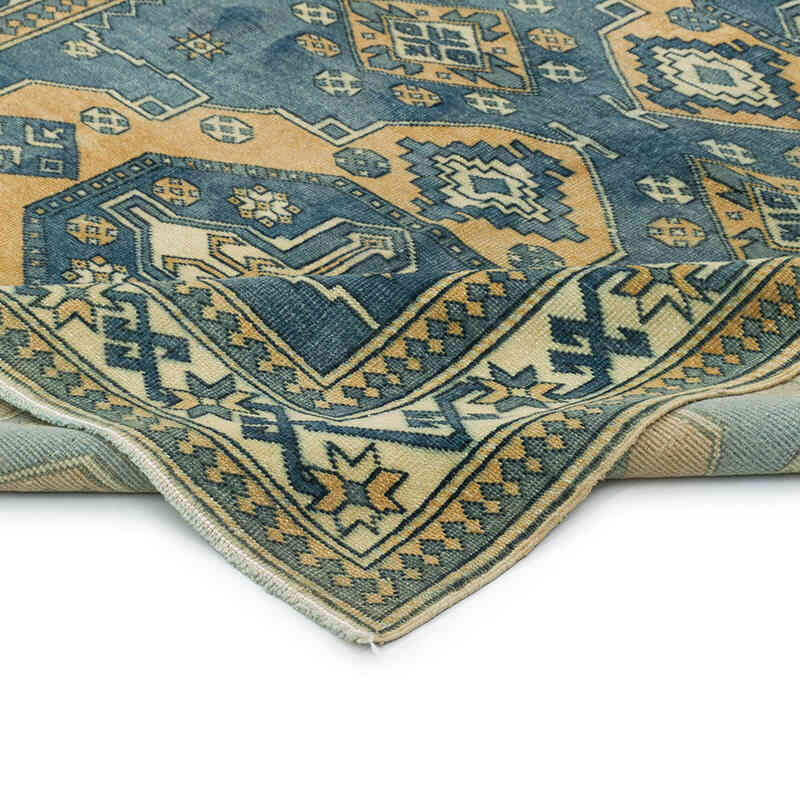 Alfombra Vintage Turca Anudada a Mano - 137 cm x 180 cm - K0080929