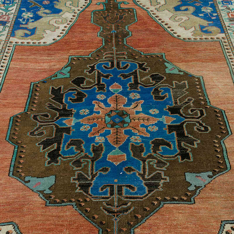 Alfombra Vintage Turca Anudada a Mano - 152 cm x 234 cm - K0080930