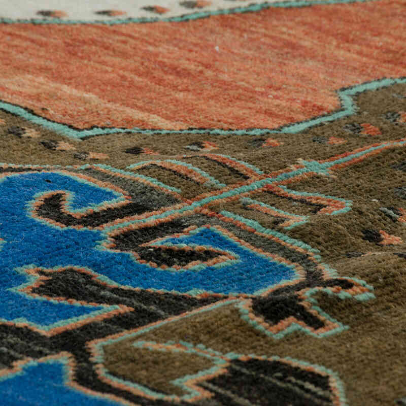 Alfombra Vintage Turca Anudada a Mano - 152 cm x 234 cm - K0080930