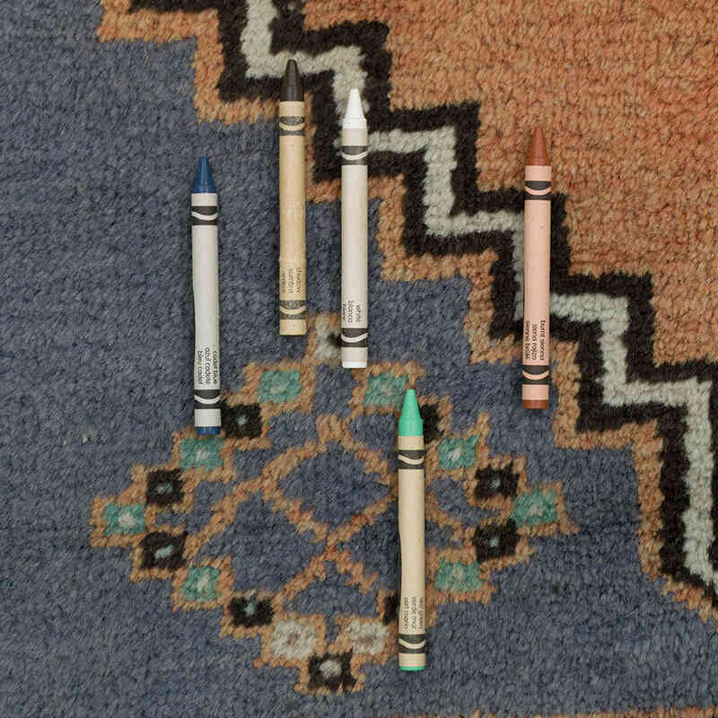 El Dokuma Vintage Halı - 116 cm x 210 cm - K0080931