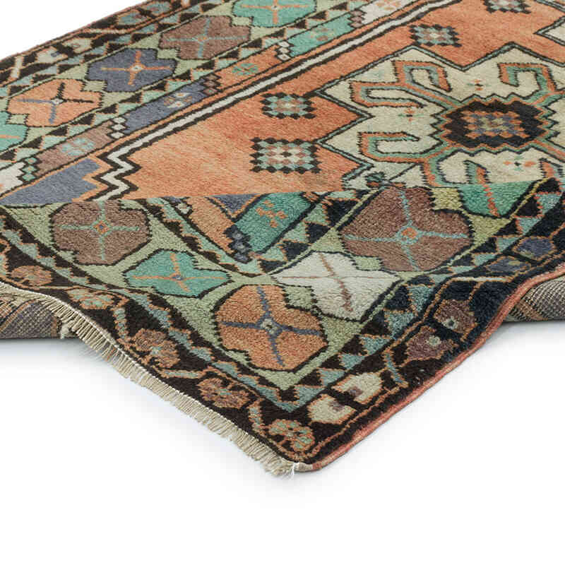 El Dokuma Vintage Halı - 116 cm x 210 cm - K0080931