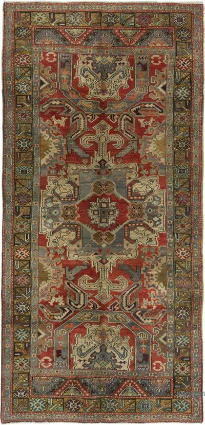 Vintage Turkish Hand-Knotted Rug - 5' 7" x 11' 2" (67" x 134")