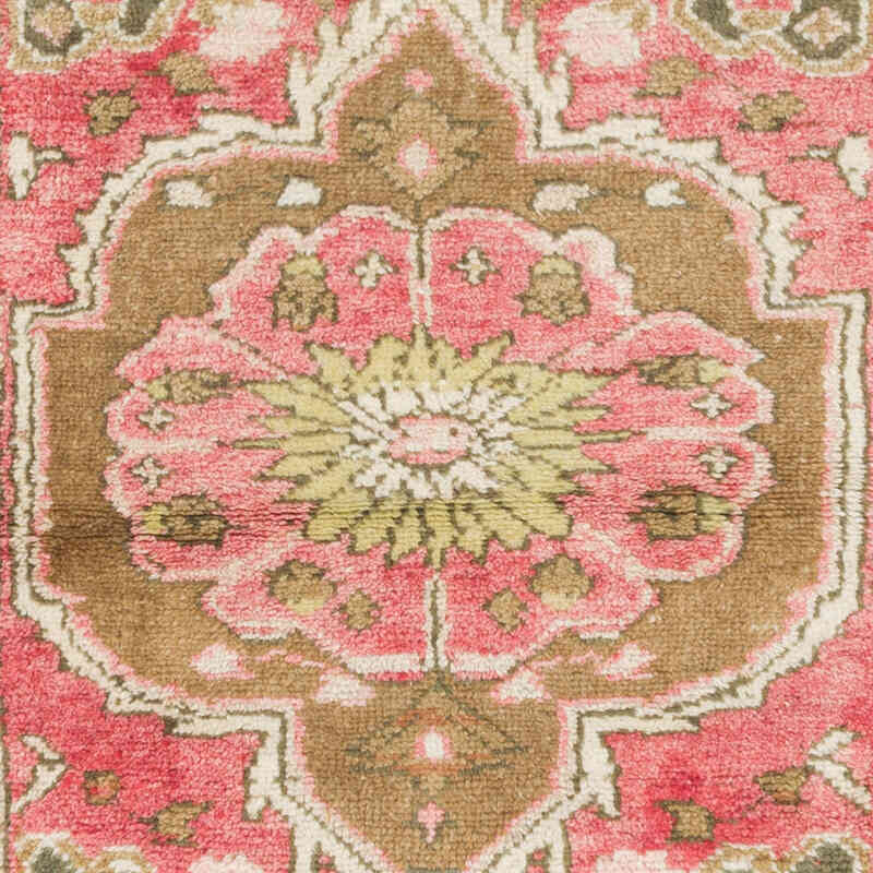 Alfombra Vintage Turca Anudada a Mano - 117 cm x 150 cm - K0080933