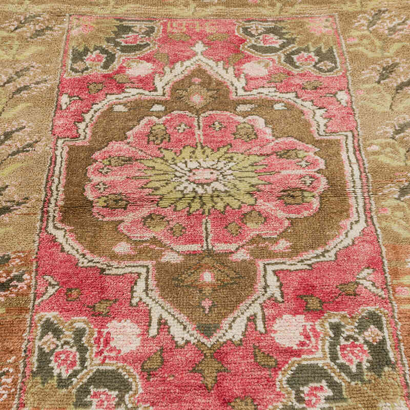 Alfombra Vintage Turca Anudada a Mano - 117 cm x 150 cm - K0080933