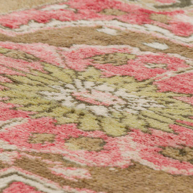 Alfombra Vintage Turca Anudada a Mano - 117 cm x 150 cm - K0080933