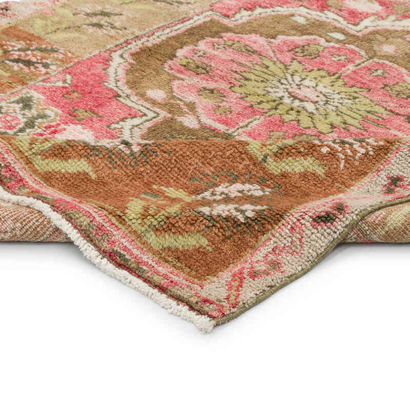 Alfombra Vintage Turca Anudada a Mano - 117 cm x 150 cm - K0080933