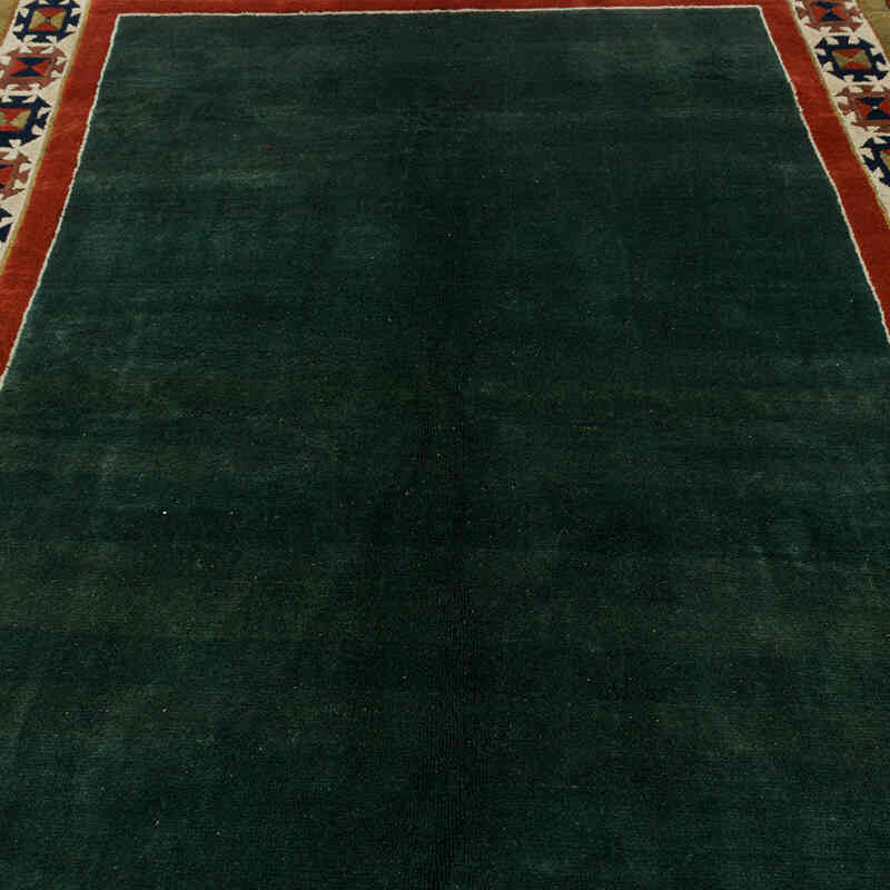 Vintage Turkish Hand-Knotted Rug - 6' 1" x 8' 11" (73" x 107") - K0080934