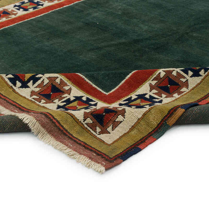 Vintage Turkish Hand-Knotted Rug - 6' 1" x 8' 11" (73" x 107") - K0080934