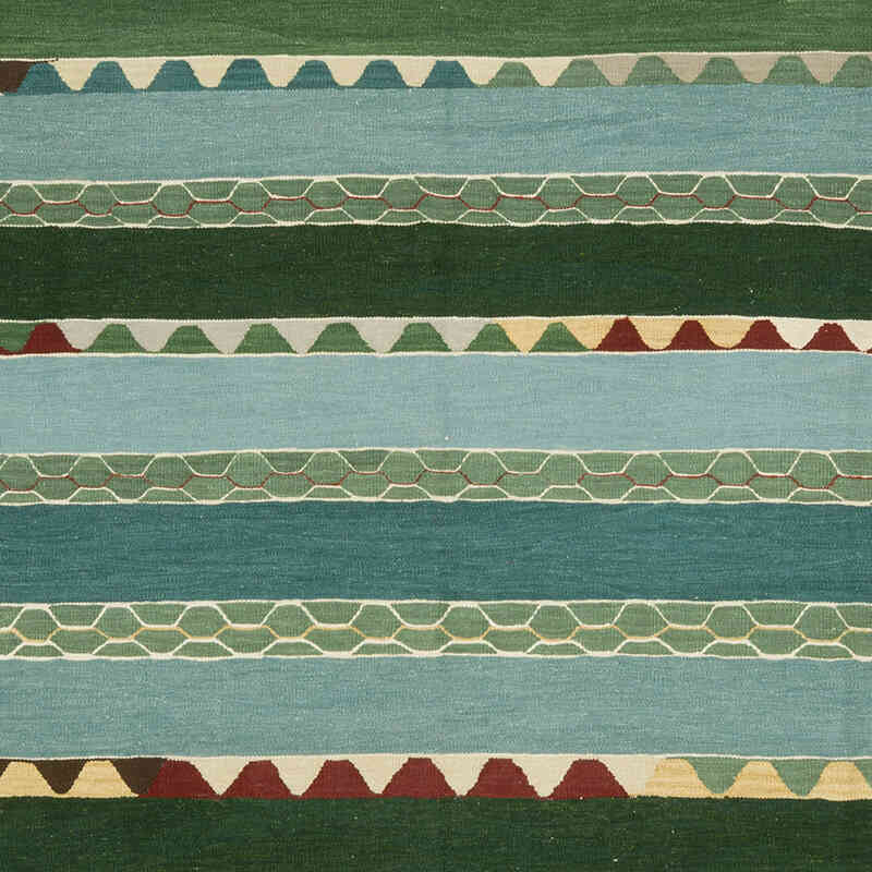 New Handwoven Turkish Kilim Rug - K0080937