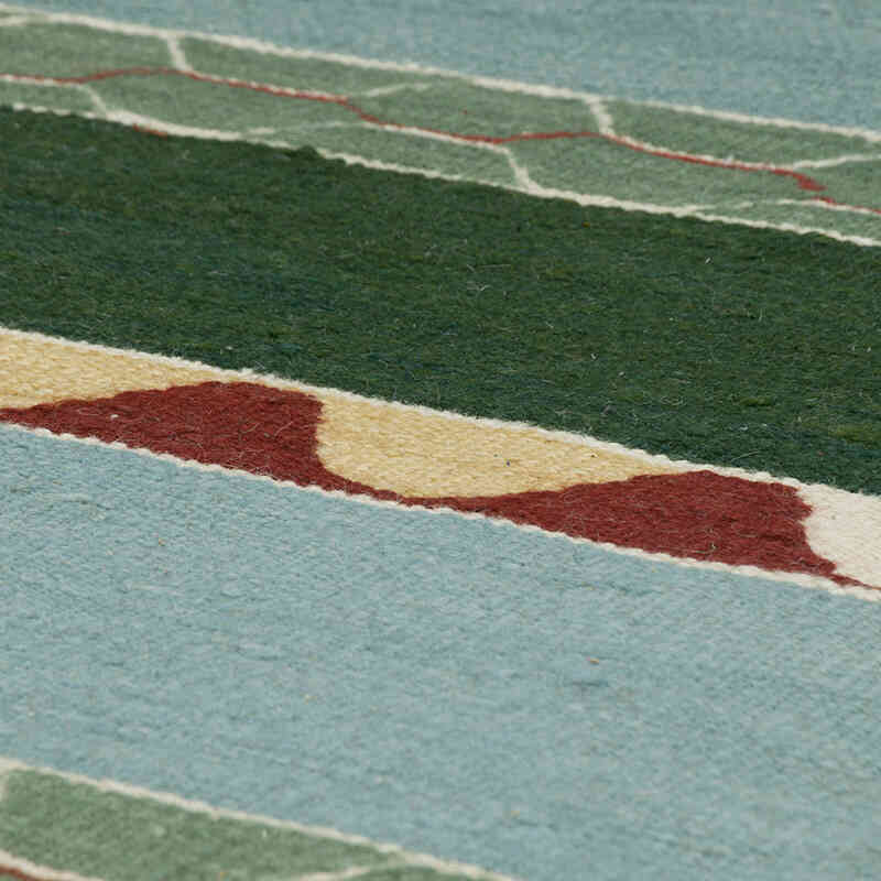 New Handwoven Turkish Kilim Rug - K0080937