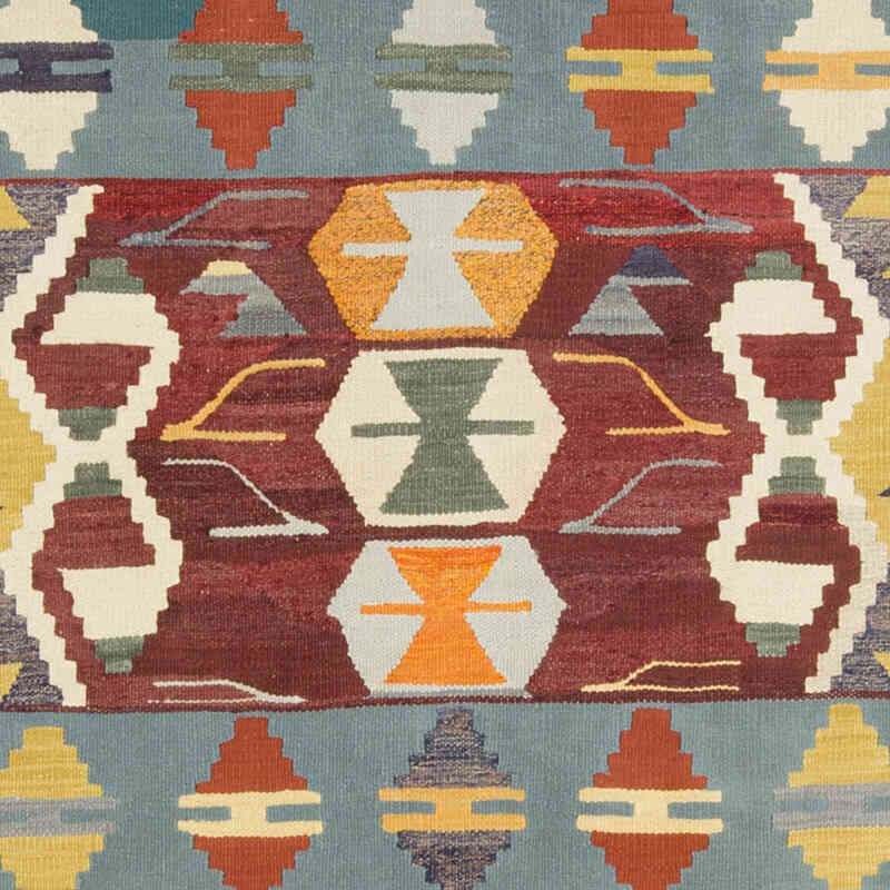 Corredor Nueva Alfombra Turca Kilim - 105 cm x 355 cm - K0080973