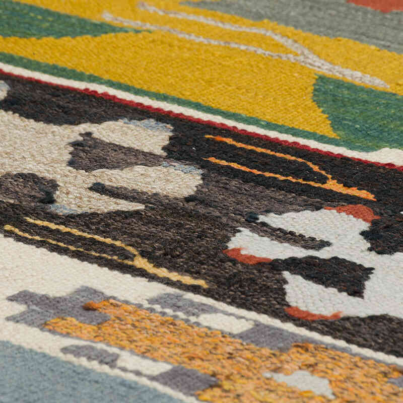 Corredor Nueva Alfombra Turca Kilim - 105 cm x 355 cm - K0080973