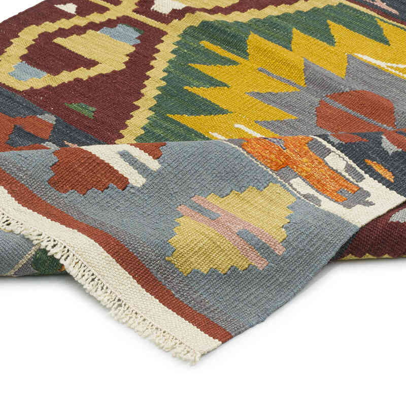 Corredor Nueva Alfombra Turca Kilim - 105 cm x 355 cm - K0080973