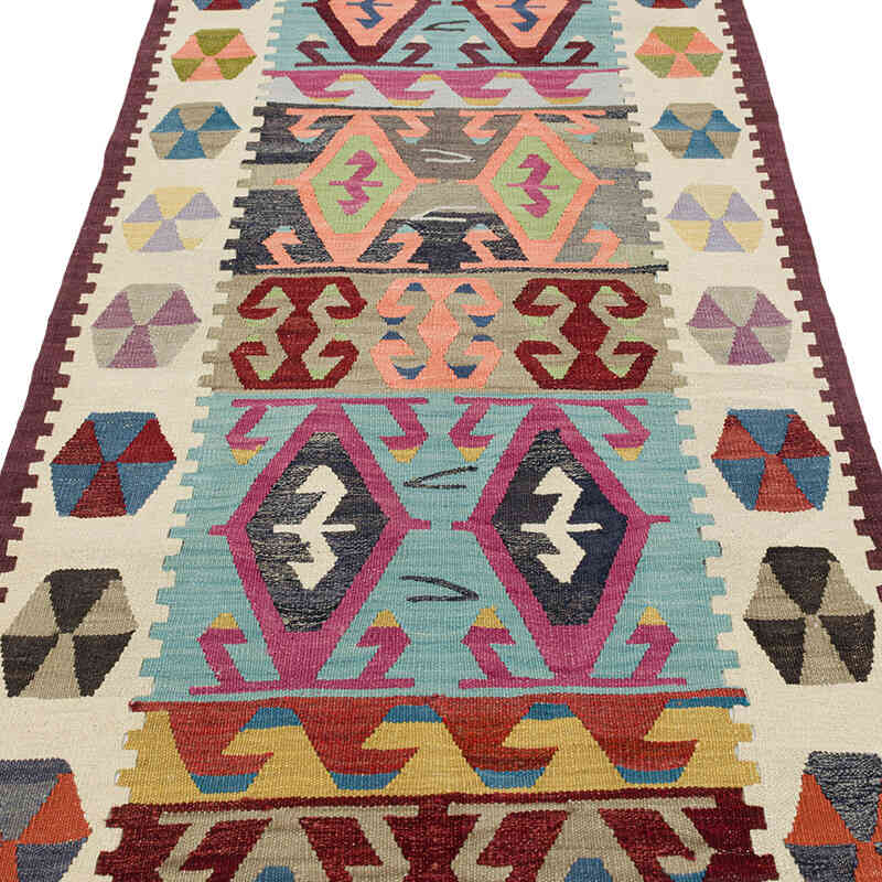 Yeni El Dokuma Kilim Yolluk - 103 cm x 305 cm - K0080974