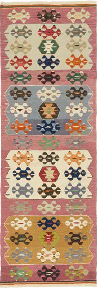 Corredor Nueva Alfombra Turca Kilim - 104 cm x 302 cm