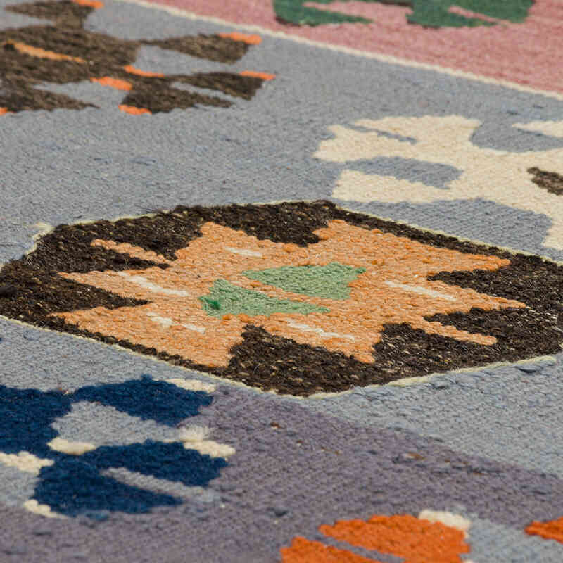 Corredor Nueva Alfombra Turca Kilim - 104 cm x 302 cm - K0080977
