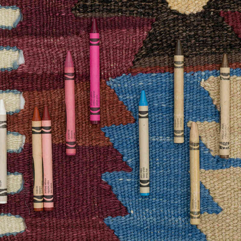 New Turkish Handwoven Kilim Rug - 8' 6" x 12' 6" (102" x 150") - K0080984