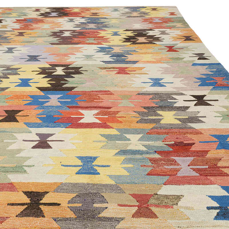 Nueva Alfombra Turca Kilim - 408 cm x 448 cm - K0080985