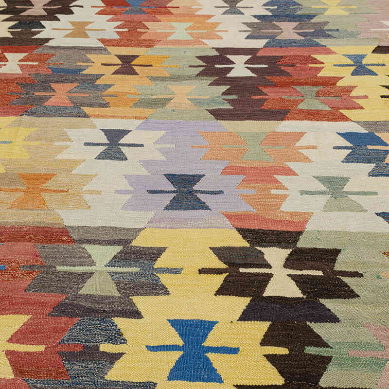 Nueva Alfombra Turca Kilim - 408 cm x 448 cm - K0080985