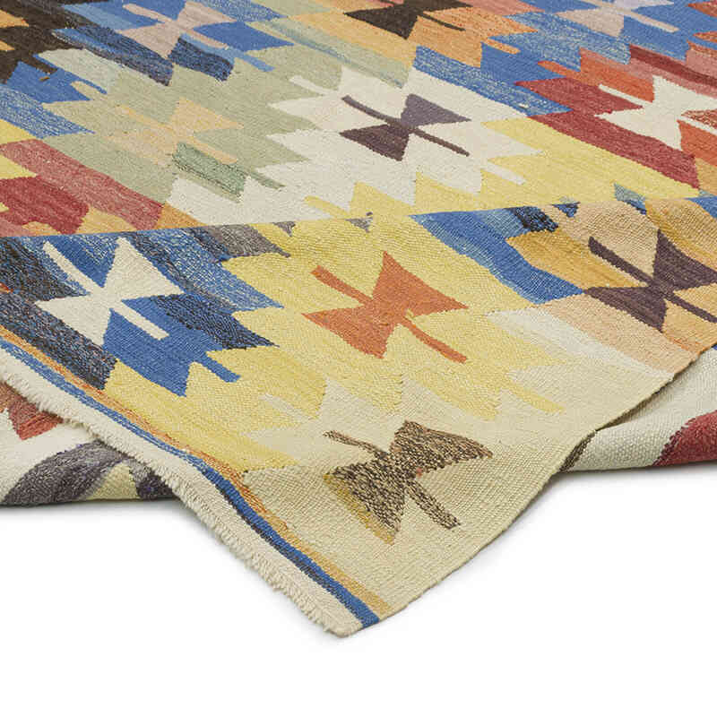 Nueva Alfombra Turca Kilim - 408 cm x 448 cm - K0080985