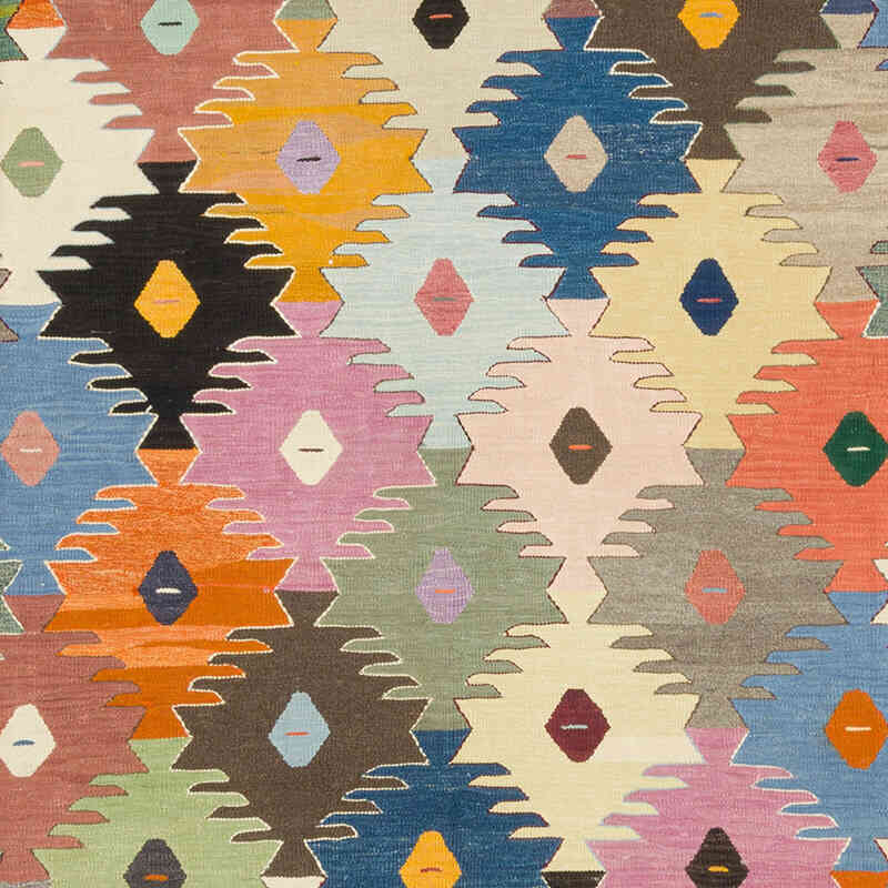 Nueva Alfombra Turca Kilim - 257 cm x 365 cm - K0080987