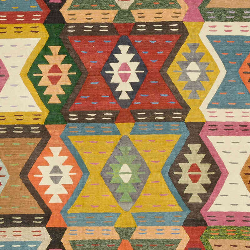 New Turkish Handwoven Kilim Rug - 8' 4" x 12' 2" (100" x 146") - K0080988