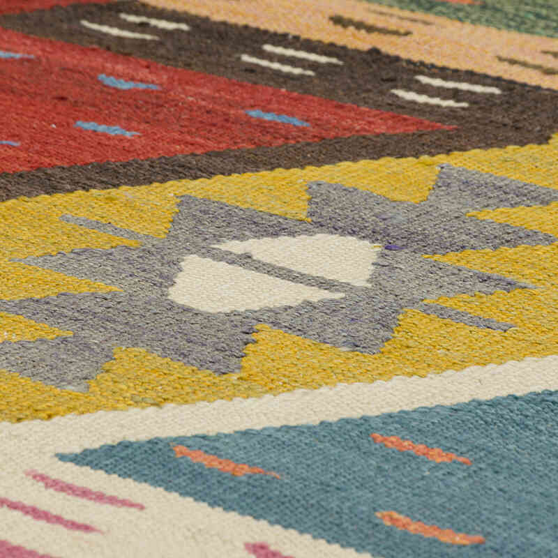 New Turkish Handwoven Kilim Rug - 8' 4" x 12' 2" (100" x 146") - K0080988