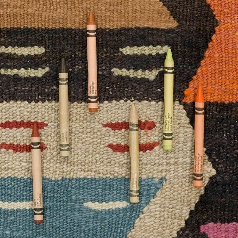 New Turkish Handwoven Kilim Rug - 8' 4" x 12' 2" (100" x 146") - K0080988