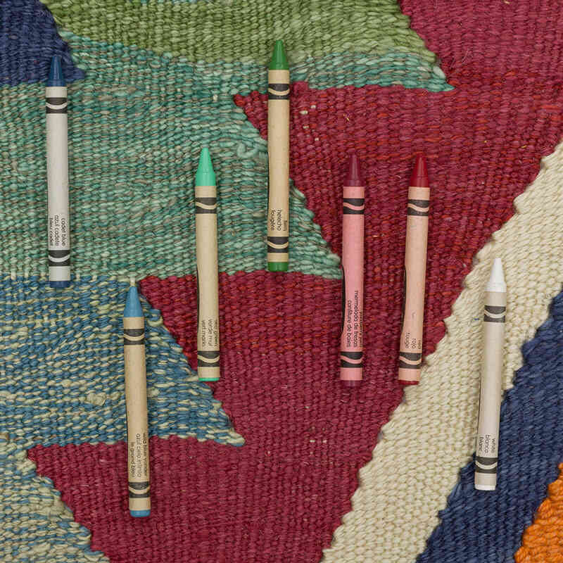 Nueva Alfombra Turca Kilim - 286 cm x 388 cm - K0080989